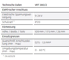 Vaillant sensoHOME VRT 380/2 Vaillant sensoHOME VRT 380/2