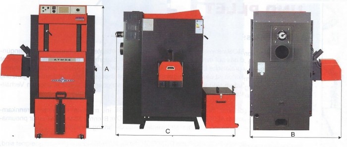 ATMOS Heizkessel für Pellet ATMOS Heizkessel für Pellet