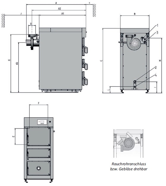 Holzvergaserkessel BioX Holzvergaserkessel BioX