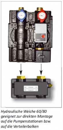 Solarbayer Hydraulische Weiche