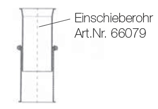 Pellets-Einschieberohr Pellets-Einschieberohr