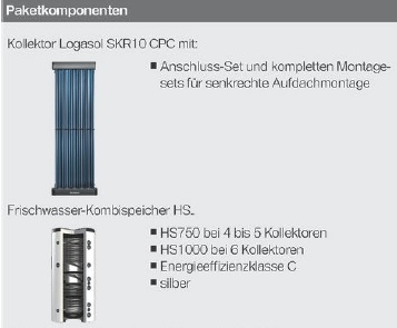 Buderus-Logaplus Solarpaket S82