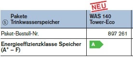 WAS 140 Tower-Eco WAS 140 Tower-Eco
