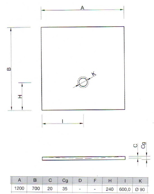 Duschwanne Flat New Duschwanne Flat New
