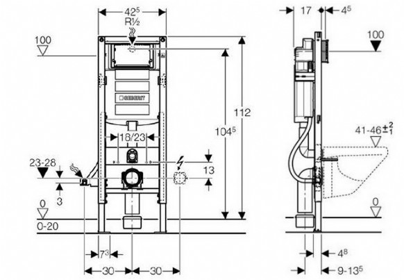 Duofix Montageleement