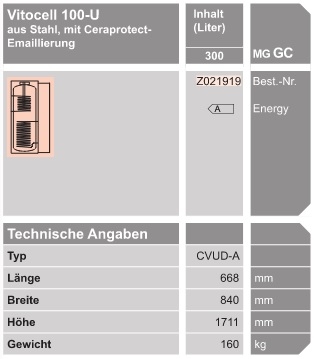 Vitocell 100-U Vitocell 100-U